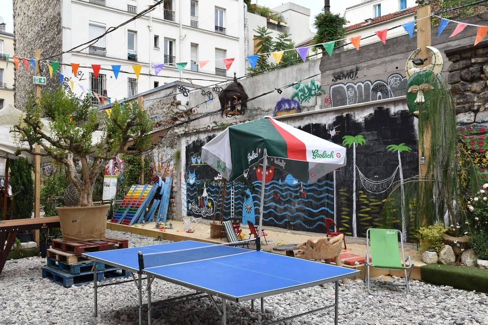 1- La Bellevilloise en friche