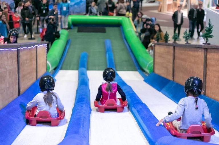 La descente en luge