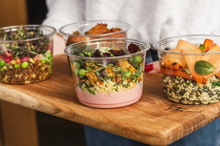 Salade healthy au Luxembourg